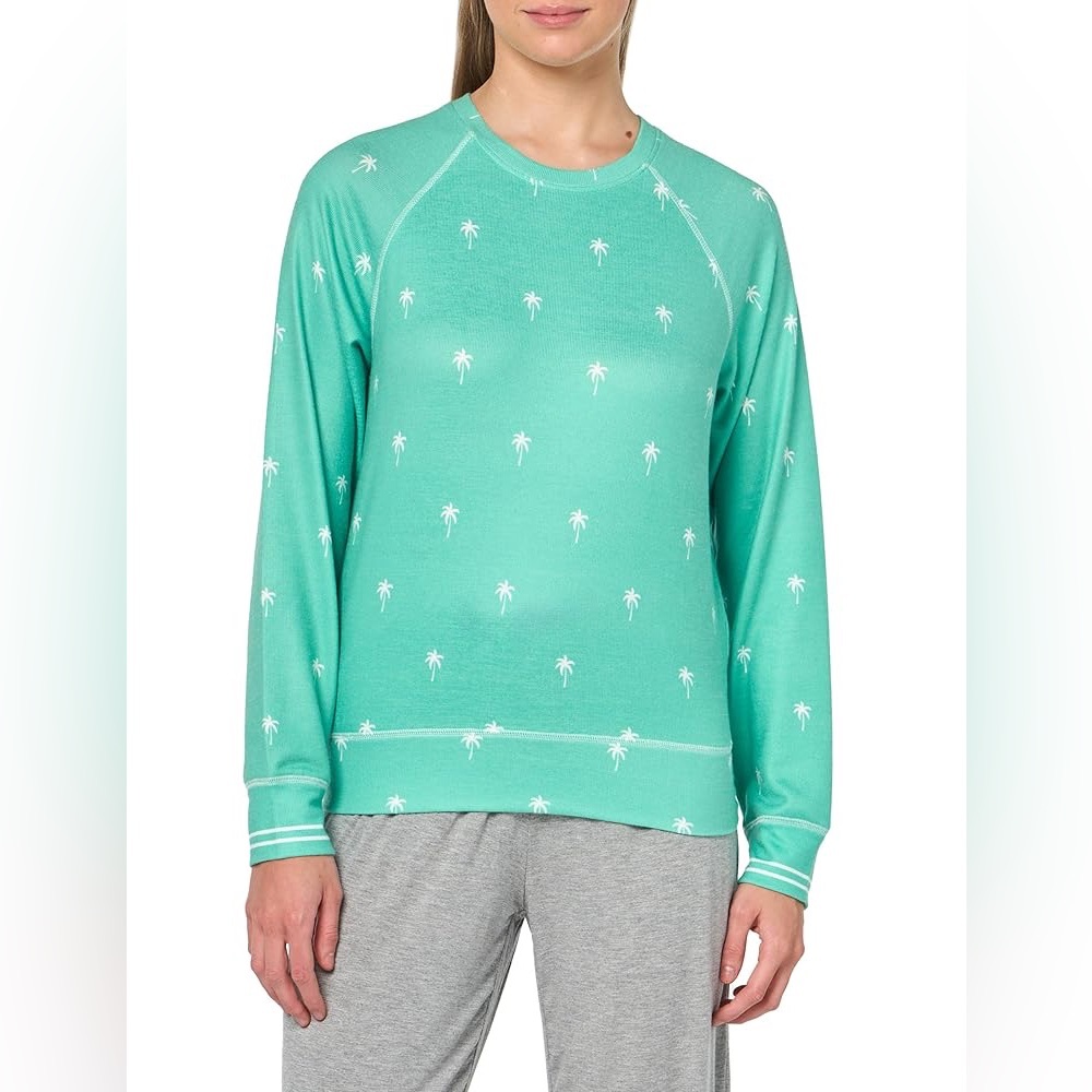 PJ Salvage Palm Tree 2 Piece Pajama Set